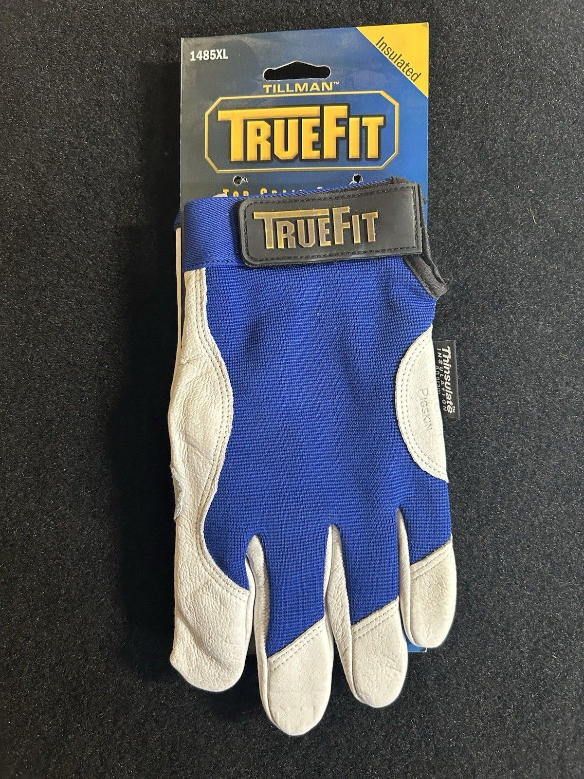 Tillman 1485xl True Fit 3m Thinsulate Pigskin Leather Work Gloves X-Large H-1